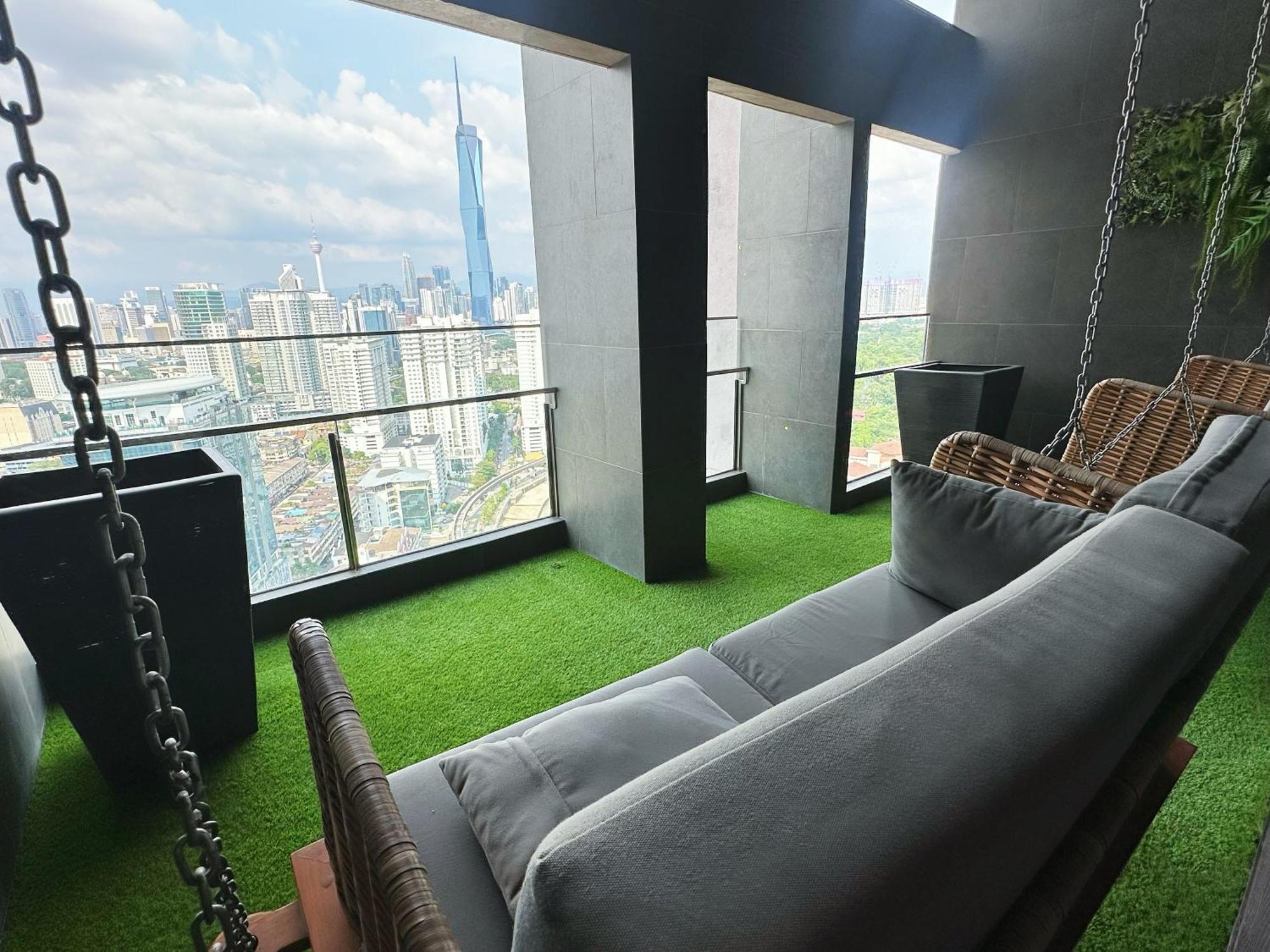 Kl Sentral Monorail 4 Pax Kuala Lumpur, Sky Pool Family Merdeka 118 View Apartment